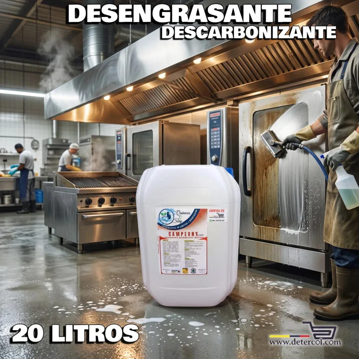 Desincrustante CAMPEONY 20L | Limpieza grasa y hollín industrial