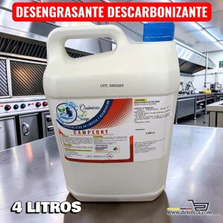 Desincrustante CAMPEONY 4L | Limpieza grasa y hollín industrial