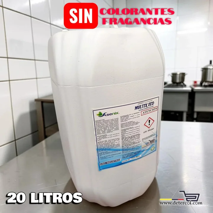 Detergente Desengrasante Multiusos 20L para Industria Alimentaria