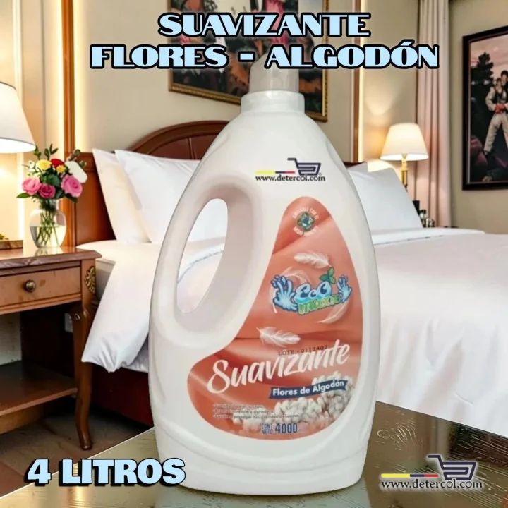 Suavizante Textil 4 Litros | Suavidad y Aroma para tu Ropa