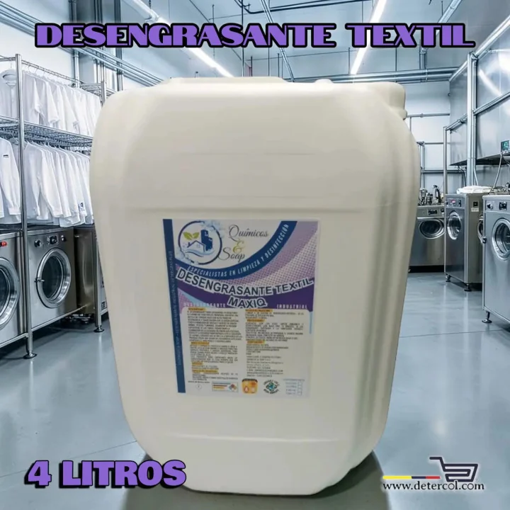 Desengrasante Textil | Elimina Grasa y Aceite | 20 Litros