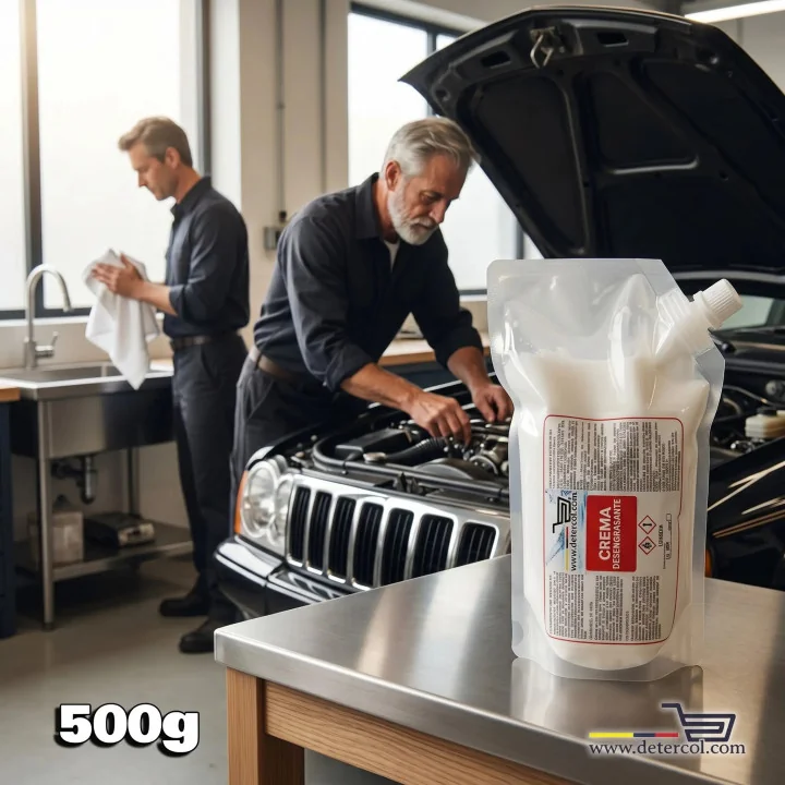 Crema Desengrasante manos 500g | Limpieza Rápida con o sin Agua