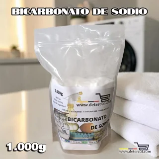Bicarbonato de sodio - Bolsa zipper 1000g