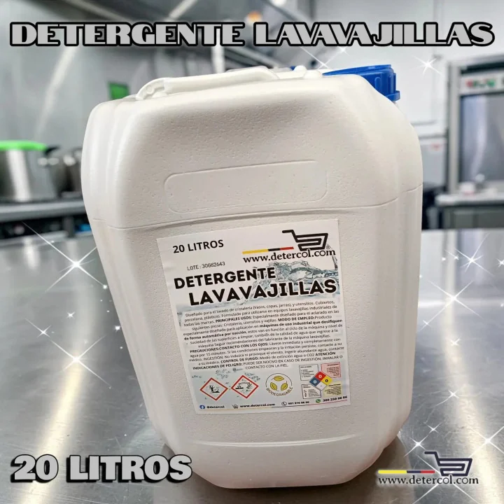 Lavaloza para máquinas automáticas / Garrafa 20 litros