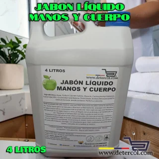 Jabón Líquido Manos y Cuerpo Galón 4L