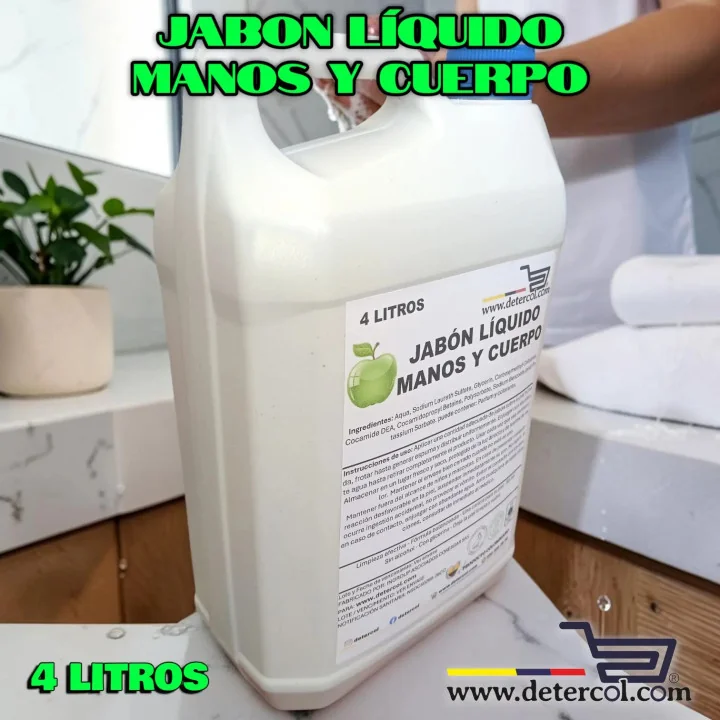 Jabón Líquido Manos y Cuerpo Galón 4L