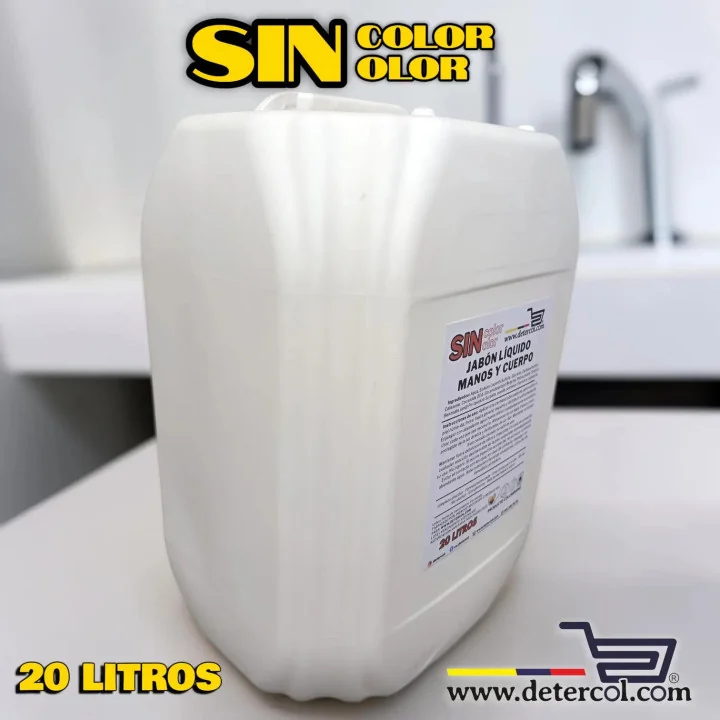Jabón Manos y Cuerpo Neutro Sin Fragancia 20L