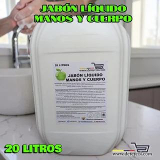Jabón Manos y Cuerpo con Fragancia 20 Litros