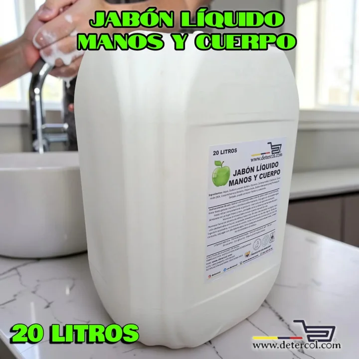 Jabón Manos y Cuerpo con Fragancia 20 Litros